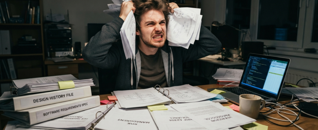 Hacking IEC 62304 Class A: Why Devs Fight with Enterprise eQMS Just to Document Tests